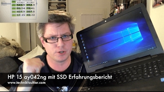 HP 15 ay042ng mit SSD Erfahrungsbericht