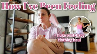 Chatty Vlog | Tough Emotions As A New Mom, Exclusively Breastfeeding, Huge Postpartum Clothing Haul
