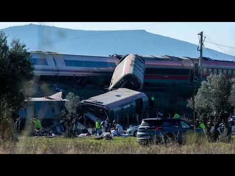 Live: Deadly high-speed train collision in Spain