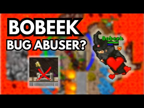 BOBEEK BUG ABUSER? #tibiaglobal #tibia #tibiabr  #bobeek #dejair