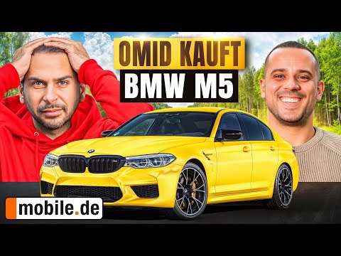 UNFALLSCHADEN mit LACKSTIFT ausgebessert!! GESCHRUBBTER BMW M5 COMPETITION! OMID KAUFT!