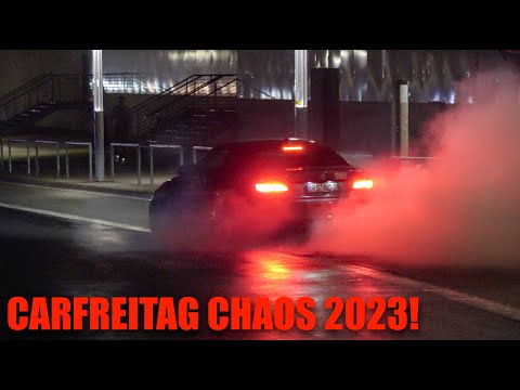 Nürburgring Boulevard CARFREITAG MADNESS - CRAZY BMW's DRIFTING, BURNOUTS, POLIZEI, FAILS!