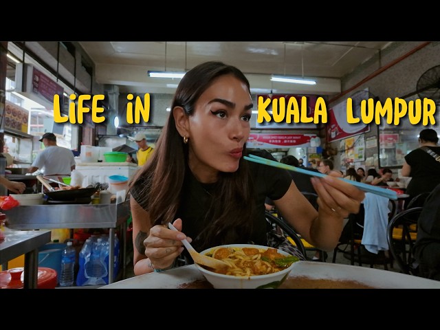 Travel vlog - I'M IN LOVE With Kuala Lumpur, Malaysia! BEST FOOD and Things To Do, Travel city Guide 2025
