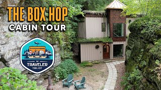 Tour the Box Hop: Stunning AirBnB Storage Container Cabin in Hocking Hills, Ohio