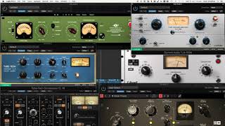 Video thumbnail for Vocal compressor shoot out Opticom, Summit, Tube-tech, Overloud Comp 670, Scheps Omni, T-Racks White by Heron Island Studio