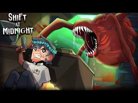 ON SURVIE 24H DANS UNE SUPERETTE HANTÉ.. (Shift at Midnight)