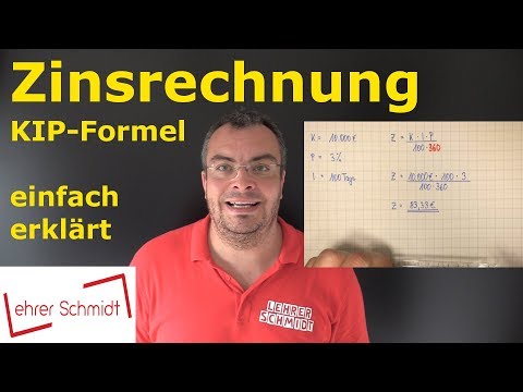 Interest calculation | Introduction | Interest calculation explained simply with the KIP formula ...