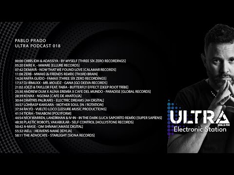 Pablo Prado - Ultra Podcast 018 (Ultra Electronic Station FM) ORGANIC • DEEP • PROGRESSIVE • MELODIC