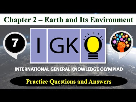 Class 7 Igko 2022 23 Chapter 2 Earth And Its Environment