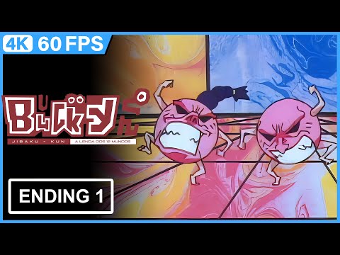 Bucky (Jibaku-kun) Ending |Creditless| [4K 60FPS Remastered]