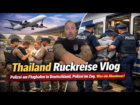 Thailand Return Trip Vlog | Upgrade, Police on the Train & Homecoming
