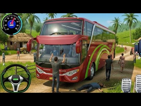 New Euro Coach Simulator 2026 - Offroad Real Bus Driving 3D - Bus Game Android Gameplay