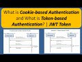 What is Cookie-based Authentication and What is Token-based Authentication? | JWT Token