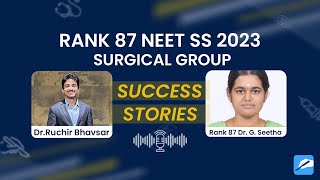 AIR 87 Dr. G. Seetha Interview