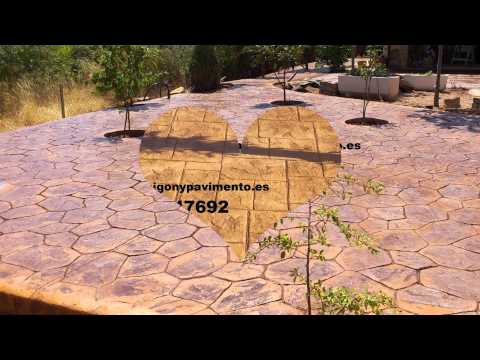 hormigon impreso laguna de contreras 672247692 segovia