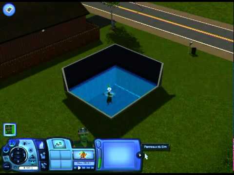 comment construire une piscine dans les sims sur ipad