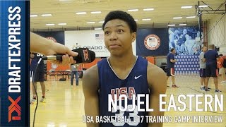 Nojel Eastern USA Basketball U17 Training Camp Interview by DraftExpress