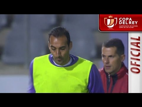 Calentamiento del Real Jaén