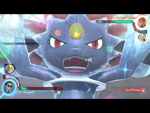 Pokken Wifibattle Weavile VS Lucario