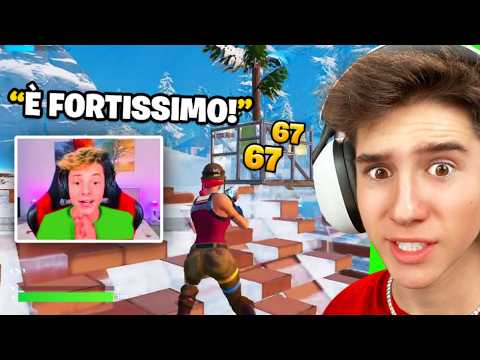 REAGISCO al mio PRIMO PROVINO per il TEAM BLAZE su Fortnite! *pro player*