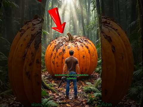 บ้านหรูที่สร้างอยู่ داخلฟักทอง 🏡🎃