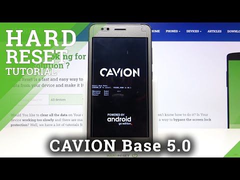 How to Hard Reset CAVION Base 5.0 – Remove Data / Bypass Screen Lock