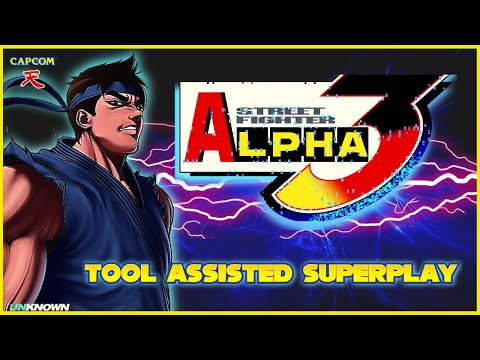 【TAS-PSX】STREET FIGHTER ALPHA 3 - EVIL RYU