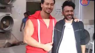 Tiger Shroff And Tony Kakkar Spotted At Mehboob Studio