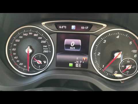 Mercedes-Benz A180d Acceleration