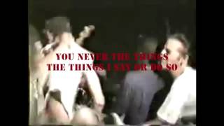 GG Allin-You hate me and I hate you (Lyrics)