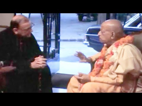 Srila Prabhupada Conversation with Cardinal Danielou  August 09 1973 in Paris (with subtitles)