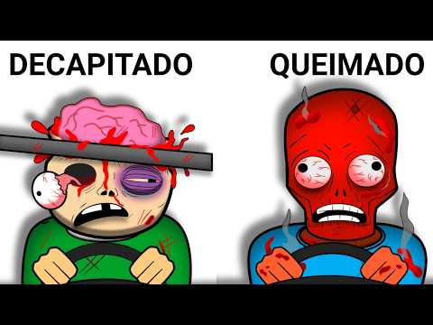As Mortes Mais Dolorosas em Acidentes de Carro