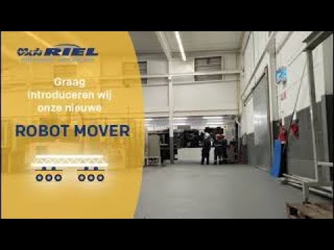 Machineverhuizing M.J. van Riel met Robot Mover