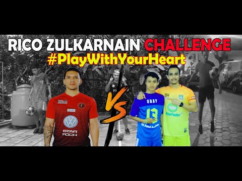 RICO ZULKARNAIN CHALLENGE! CUMA SAYA DAN COACH BONSU HASIBUAN YANG BERHASIL MELAKUKAN CHALLENGE