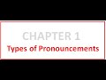 (10) Chapter 1- Types of Pronouncements