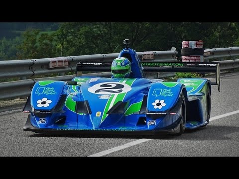 Osella FA30 Zytek V8 Engine Sound On Hillclimb!!