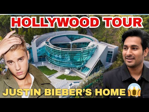 OMG “I Found Justin Bieber’s Real Home 😳 | Hollywood Celebrity Tour! Beverly Hills ! USA EP22 ￼