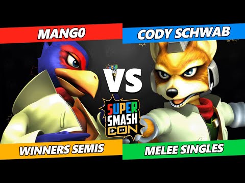SSC 2023 Top 8 - Mango (Falco) Vs. Cody Schwab (Fox) Smash Melee Tournament