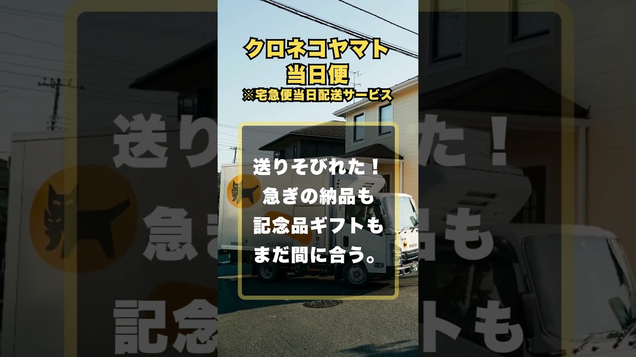宅急便当日配送サービス