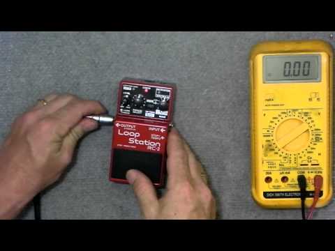How To Check Effects Pedal Battery
