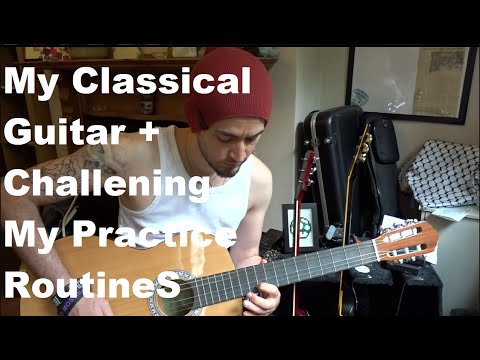 Coffee time with Samer - My classical guitar and my practice routine 