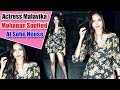Actress Malavika Mohanan Spotted At Soho House Top Bollywood Media