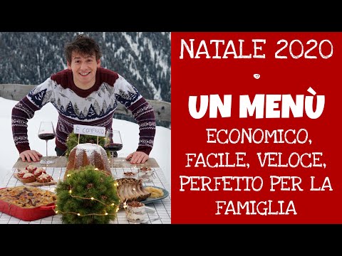NATALE 2020: facciamo un MENÙ economico, facile, veloce e perfetto per la famiglia | Davide Zambelli