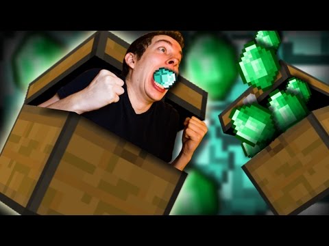 AMAZING TREASURE! Mineplex Chest Opening! (Minecraft Parody)