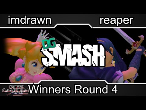 DGSmash2 - imdrawn (Peach) Vs. HEIR | reaper (Marth) - Winners Round 4 - Melee