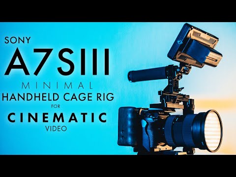 Sony A7siii minimal cage rig! FAST switch from handheld and gimbal for cinematic video!