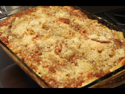 EASY PASTA DISH / BEST HOME MADE  BAKED PENNE RECIPE / CHERYLS HOME COOKING
