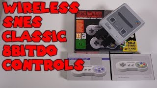 8Bitdo Wireless Controllers On the SNES Classic Mini Edition Using Retro Receivers