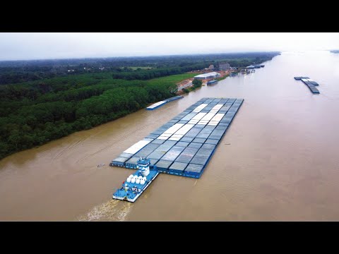 Comboio Fluvial de Grãos de alta performance