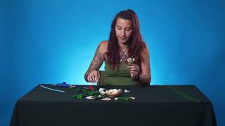 How to Make a Rose from Shells